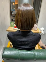 💗ミニモ限定クーポン💗    カット+カラー+髪質改善トリートメント　￥12900