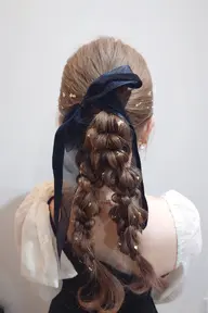 【早割】2名様予約でヘアセット【ダウンスタイル】一人¥3800 アップスタイルは、¥4800になります 。