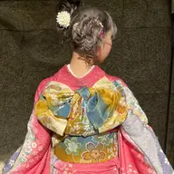 振袖着付け（ヘアセット込み）🎉