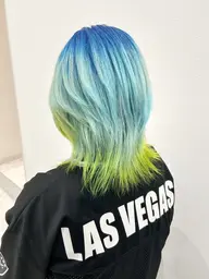 カット＋ブリーチカラー🌈🌟