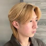 メンズカット＋ブリーチオンカラー