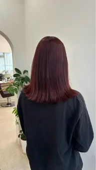 柔らかカラー＋Aujuaトリートメント 🌈