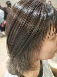 カット+インナーカラー