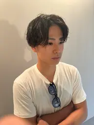 【メンズ】【平日限定】【U-24】cut+ニュアンスパーマ🧑🦱
