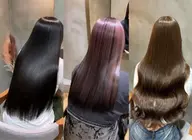 【人気No.1✨️】髪質改善ストレート＋ワンカラー(ケア剤入り)