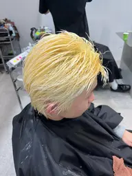 メンズブリーチリタッチ🎬➕オンカラー