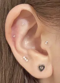 耳ツボ+カット👂🏻💎