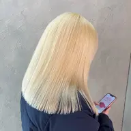 ✨️❤️ハイトーン維持❤️✨️メンテナンスカット＋ブリーチ＋カラー＋選べるトリートメント