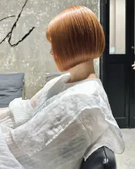 【ボブカット】+【前処理付きケアカラー】+【3ステップ トリートメント】