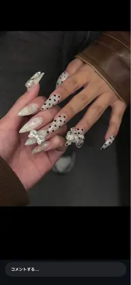 爪を傷ませないパラジェルネイル♬