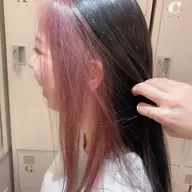 お洒落は内から♪＊インナーカラー(Bleach1回)+フルカラー+アミノ酸Tr