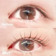 一日おひとり様限定ホームケア美容液付(半年程持ちます)🌟まつ毛パーマ💌パリジェンヌ