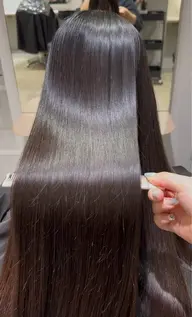 🌷【1日1名様限定】🌷【美髪矯正フルコース】🌷美髪矯正＋メンテナンスカット＋ケアカラー＋水素トリートメント