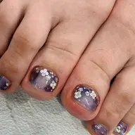 【4月22日12:00​〜​】💅フットネイル練習モデル　持ち込みデザイン（アート５本）