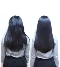 [自然なうる艶♪]カット&酸性縮毛矯正 &クイックトリートメント✨