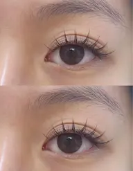 フラットラッシュワンホンデザインマツエク🉐(120本5980/140本6980)