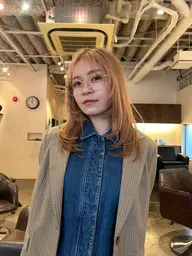 【カット+ブリーチ+カラー+艶々ダブルトリートメント✨】