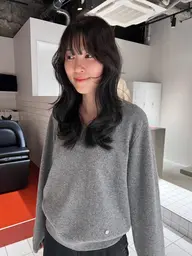 カット+髪質改善カラー+トリートメント