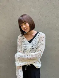 カット+ケアカラー+3stepトリートメント