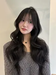 【1番人気】🩶ワンカラー🩶＆ナチュラルレイヤーカット＆うる艶トリートメント🧴♡