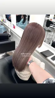 明るくしたい方👱🏻‍♀️✨️【ブリーチ１回】＋【ワンカラー】＋【スタイリング¥0】