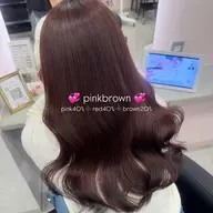 【春先取りカラーしたい方👀オススメmenu】ブリーチColor➕艶color 🏳️‍⚧️💞