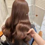 《hair color》ブリーチリタッチ+オンカラー🪽♡