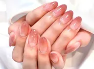 2回目以降のお客様◇オフあり💅カラーグラデーション🪽ラメグラデーション✨伸びても気にならないデザインです✴️