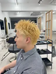 メンズダブルカラー【ケアブリーチ+カラー】