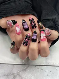 ワンカラーにパーツ付け放題メニュー