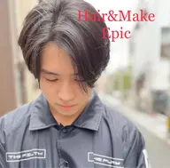 【メンズ】カット&眉カット&プチ頭皮ケア