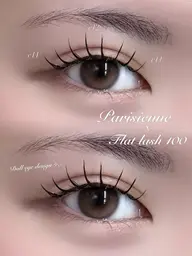 【練習モデル】パリエク♡フラットラッシュ100本（2回目まで）