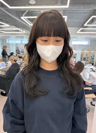 【minimo限定メニュー】 前髪縮毛✨