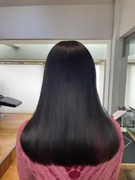 レイヤーカット＋髪質改善酸性縮毛矯正