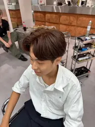 【ミニモ限定価格🔥】 メンズカット➕髪質改善ダブルカラー➕3stepトリートメント、カラー剤でのダブルカラーになります