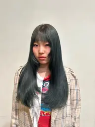 ブリーチなしカラー【ロング】
