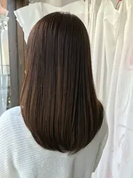 カット+コスメストレート+トリートメント