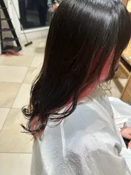 カラー＆イヤリングカラー＆トリートメント❤️‍🔥