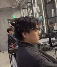 カット➕ツイストスパイラルパーマ