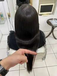 «ミニモ限定/モデル募集中»当日🉑透明感カラーで垢抜け🍀ワンカラー＋Aujua2stepTRでツヤサラ髪🫧