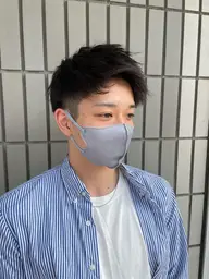 メンズ【✨今だけ限定クーポン✨】アップバングショート