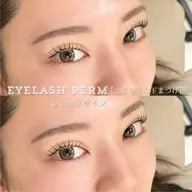 【汗にも無敵🌈中顔面短縮効果】まつ毛パーマ（上下）