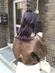 透明感ワンカラー⟡.·シャンプーブロー込