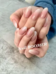 ジェルオフ⭕️シンプルネイル