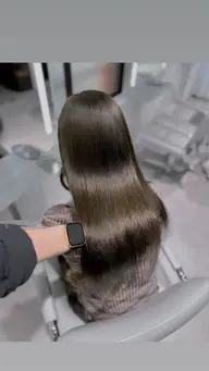 カット無料×髪質改善カラー×3step超音波トリートメント🫧