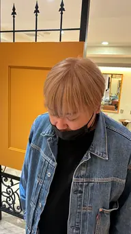 【ショート、ボブ】ケアダブルカラー➕トリートメント