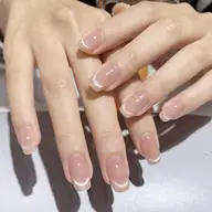 ワンホンマグネットフレンチネイル