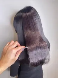 💫人気No.1💫美髪クーポン✨カット＋髪質改善in艶カラー＋8step髪質改善TR💫（ロング料金なし）