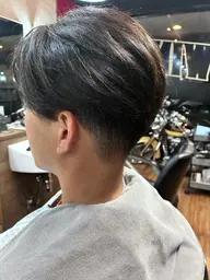 マッシュ、センターパート✨