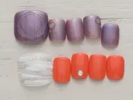 【直前予約割引】フットオフあり　スナップフォトデザイン 　※お直し不可